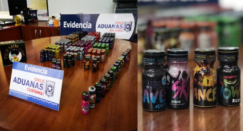 Incautan 249 frascos con “droga del amor”