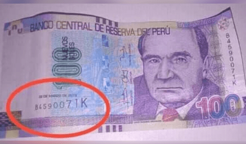BCRP se pronuncia sobre viral de billetes de 100 soles falsos 