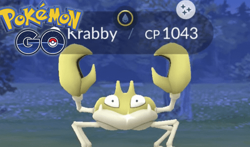 Pokémon GO: usuarios reportan el retorno de Krabby shiny