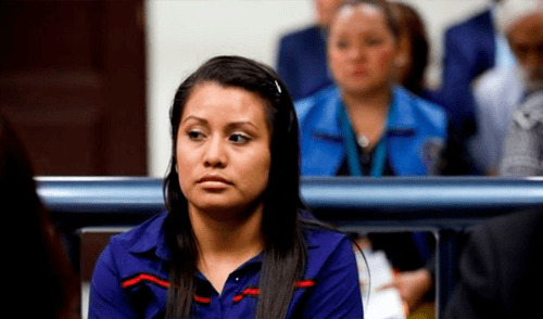 Evelyn Hernández fue condenada por homicidio en 2016. Crédito: Reuters Evelyn Hernández. Crédito: Reuters