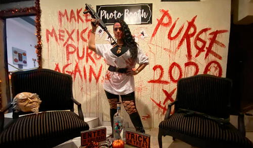 La película 'La purga' aborda el permiso de asesinar libremente una vez al año sin ser procesados. Foto: Facebook