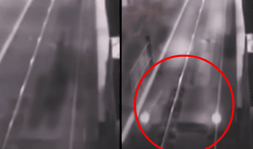 YouTube: Captan llegada de "tren fantasma" a una estación en China [VIDEO]