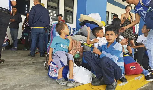 Ministerio de la Mujer traslada a Lima a ocho menores venezolanos