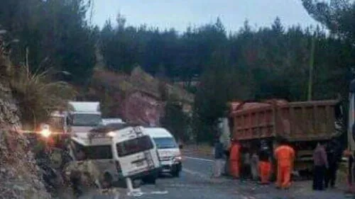 Cajamarca: trágico accidente deja 2 muertos y 7 heridos [VIDEO]