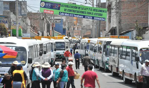 Transportistas ganadores del SIT en Arequipa rechazan sentencia que anula su licitación