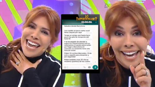 Magaly Medina expuso que jeques árabes piden modelos y prostitutas en España Magaly Medina expuso que jeques árabes piden modelos y prostitutas en España