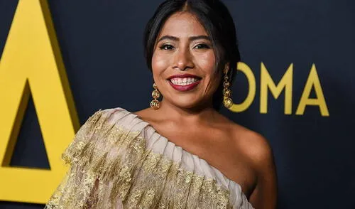 Yalitza Aparicio se mostró muy emocionada por haber sido convocada para presentar los premios Latin Grammy. Foto: difusión
