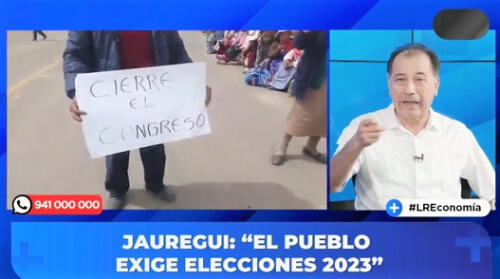 Eduardo Jáuregui, presidente de Capatur, entrevistado por Rumi Cevallos, en LR+ Economía. Foto: Captura.
