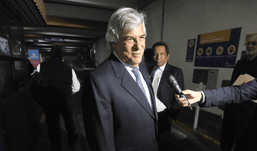 Fernando Olivera es interrogado por la Fiscalía de lavado de activos