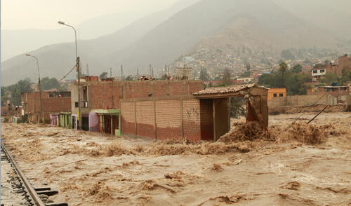 Senamhi: existen bajas probabilidades de nuevos huaicos y desbordes en Chosica