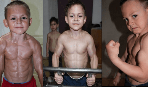 El entrenamiento del niño más fuerte del mundo que genera asombro y polémica [FOTOS]