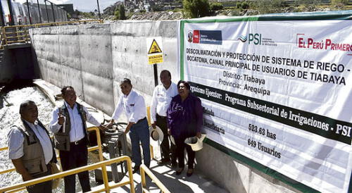 Obras. El director del PSI, Huber Valdivia, confirmó ejecución. Obras. El director del PSI, Huber Valdivia, confirmó ejecución.