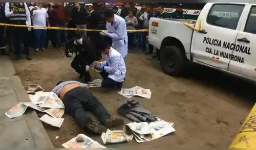 San Juan de Lurigancho: Abandonan cadáver de hombre en la vía pública