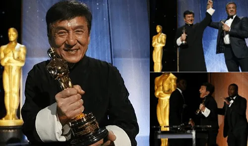 Oscar 2019: Jackie Chan cumple su sueño y gana por hacer cintas de 'acción y comedia' Oscar 2019: Jackie Chan cumple su sueño y gana por hacer cintas de 'acción y comedia'