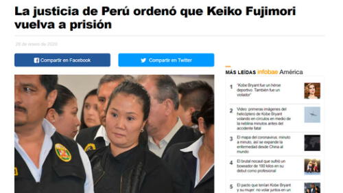 Keiko Fujimori.