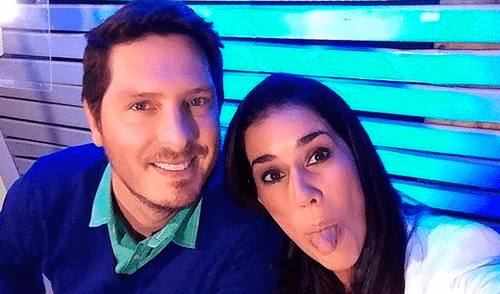 Cristian Rivero bromea a Gianella Neyra con foto sin maquillaje 