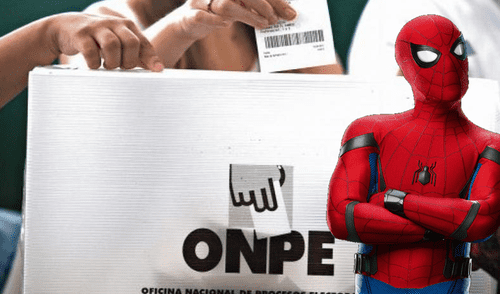 Facebook: ¿Spiderman fue miembro de mesa? Insólita foto ha remecido las redes Facebook: ¿Spiderman fue miembro de mesa? Insólita foto ha remecido las redes