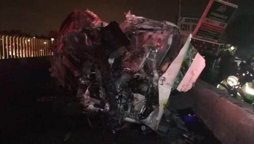 El último sábado por la noche, un conductor fue baleado en plena vía pública. Foto: Captura.