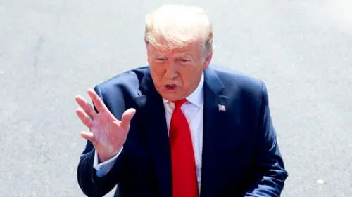 Donald Trum, presidente de Estados Unidos. Foto: EFE.