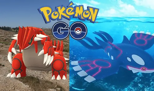 Pokémon GO: Kyogre y Groudon serán los nuevos jefes de incursión en el evento Hoenn
