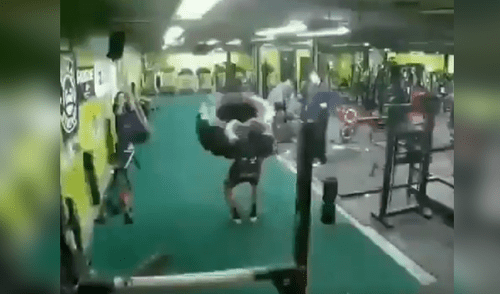 Facebook viral: ‘musculoso’ levanta enorme llanta para presumir su fuerza y sufre doloroso final [VIDEO] 