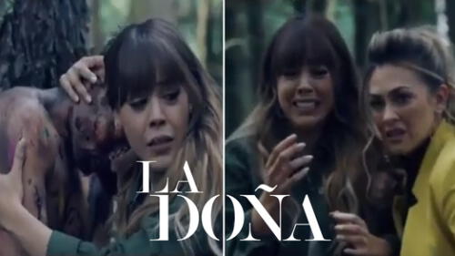La doña 2 presentó una de las muertes más criticadas por los fans - Fuente: composición