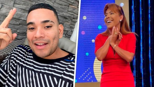 El salsero se mostró incómodo por cómo la conductora se dirige hacia su persona en su programa. Foto: composición difusión/La República