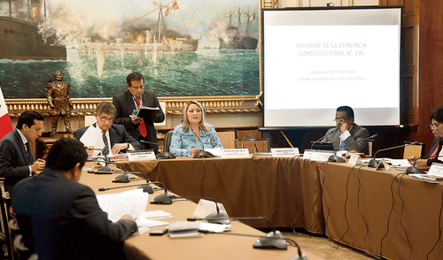 Subcomisión de Acusaciones aprueba destituir a Kenji, Ramírez y Bocángel