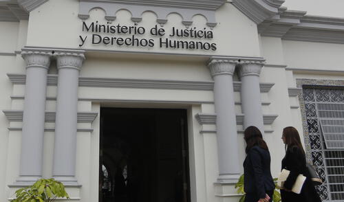 Minjus rechaza posición degrupos terroristas en CIDH Minjus rechaza posición degrupos terroristas en CIDH
