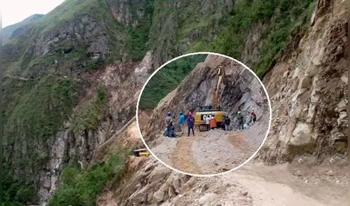 La Libertad: Deslizamiento de rocas mata a obrero y deja un herido La Libertad: Deslizamiento de rocas mata a obrero y deja un herido