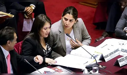 Vilcatoma solicita expulsión de Letona de bancada de FP Vilcatoma solicita expulsión de Letona de bancada de FP