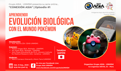 Facebook viral: sanmarquinos harán evento sobre evolución biológica con el mundo Pokémon [FOTOS]