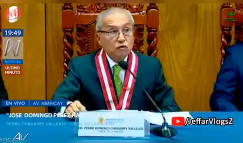 Usuarios crean divertido doblaje de conferencia de Pedro Chávarry que se vuelve viral [VIDEO]