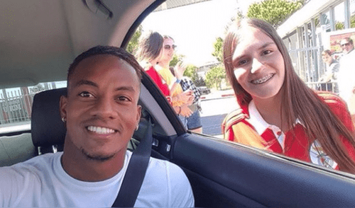 Instagram: El emotivo mensaje de despedida de una hincha del Benfica a André Carrillo [FOTOS]