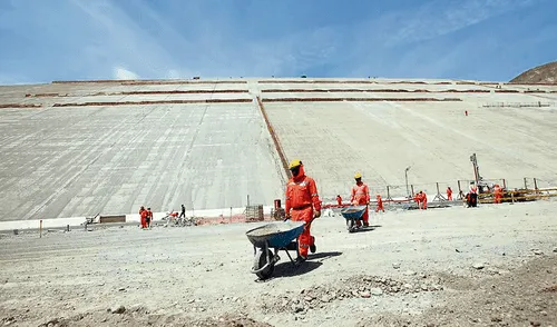 Oresa. Palo Redondo tiene un avance del 30 por ciento. Oresa. Palo Redondo tiene un avance del 30 por ciento.