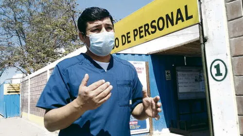 pedido. Decano del Colegio Médico en Tacna, Benjamín Nuñez.