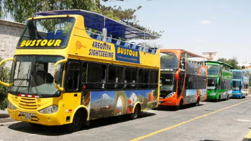 Buses turísticos y vehículos tubulares deberán cumplir con lo ordenado por Ministerio de Transportes y Comunicaciones. Créditos: La República.