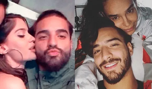 Maluma besa a su novia en concierto y luego a su tía Yudy Arias [VIDEO]