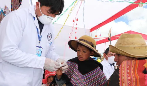 Huancavelica: DIRESA realiza jornada para combatir la anemia en población vulnerable