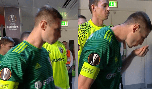 YouTube: Jugador se refrescó la cara con su propia saliva [VIDEO]