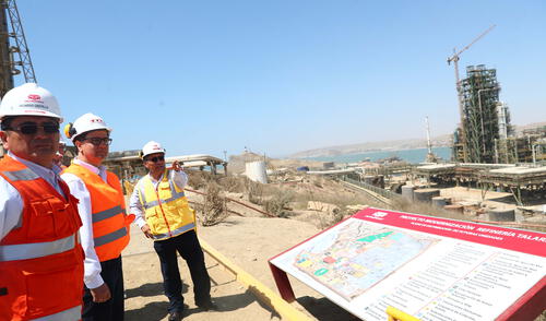 Refinería de Talara: construcción tiene un avance integral de 70,94% Refinería de Talara: construcción tiene un avance integral de 70,94%