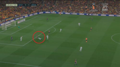 Barcelona vs Real Madrid: Sergi Roberto se fue expulsado por pegarle a Marcelo [FOTO]