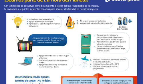 Osinergmin: Conoce cómo puedes ahorrar energía en tu hogar 
