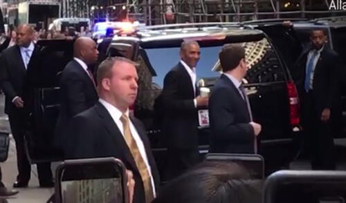 En Facebook transmiten gran revuelo que provocó aparición de Barack Obama