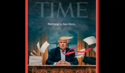 Revista Time muestra en Instagram cómo se realizó su impresionante portada sobre Trump