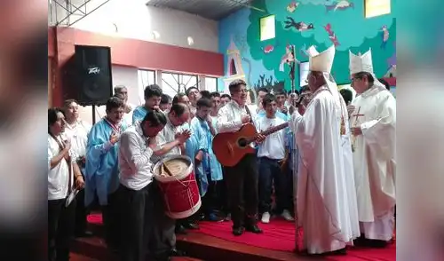 Junín: El coro “Familia católica cofre tesoros de amor” del penal de Huamancaca Junín: El coro “Familia católica cofre tesoros de amor” del penal de Huamancaca