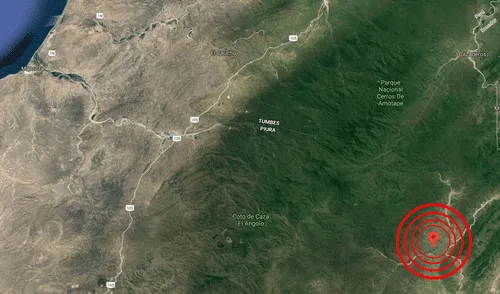 Sismo de 4.0 grados se sintió esta madrugada en Piura