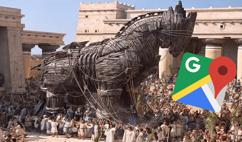 Google Maps: hallan a 'Caballo de Troya' en concurrido parque de Turquía [FOTOS] 