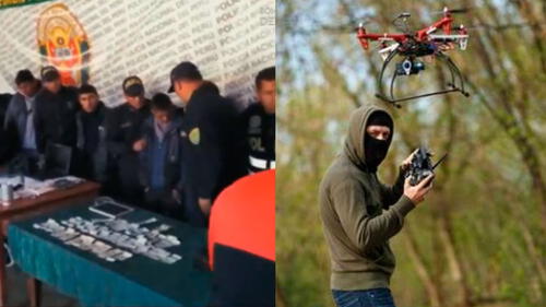 Ayacucho: traficantes de terrenos usaban drone para vigilar a vecinos Ayacucho: traficantes de terrenos usaban drone para vigilar a vecinos