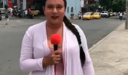 Facebook viral: Periodista no puede evitar reír tras descubrir al culpable de extraños ruidos en transmisión [VIDEO]